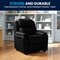 Flash Furniture Kids Recliner, 26" to 39" x 28", Upholstery Color: Black BT-7985-KID-BK-LEA-GG - alternate 4